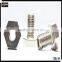customized Hex Bolt with Hole in Head or end