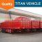 interlink livestock cargo fence truck trailer , 3 axle Fence semi Trailer for sale --FOB 10000