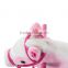 Qaba Kids Lovely Plush Pink Rocking Horse Pony w/ Realistic Sounds Kids Rocking Chair