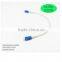 fiber optic SC simplex singllemode white patch cord from factory