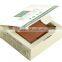 Eco-firendly brown kraft paper soap packaging box with customer logo