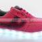 Factory Hotselling Pink Children LED Light Up Shoes