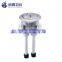 Button flush kits on toilet
