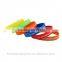 Promotional silicone woven wristbands bracelets for sports event