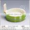 Plastic bamboo dinnerware