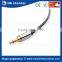 2016 trending products male to female AUX port compatible gold plated 3.5mm stereo audio extension cable