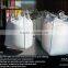 100% pp woven flat bottom big bag, flat bottom FIBC bag, 1000kg flat bottom jumbo container bag