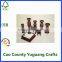 factory antique wooden candle holder for decorations