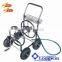 4 wheel steel hose reel cart parts