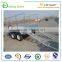 hot sale galvanized hydraulic tipping utility box semi trailer