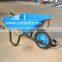 Hot-selling South Africa Model Concrete Wheelbarrow with 13'' x3'' Solid Wheel in Agricultural Farming