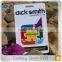 custom water resistant plastic pvc plain luggage tag printer