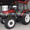 China made high quality 4x4 90hp farm machinery tractor for sale