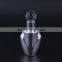 MUB New Design Silver Gold Colored UV Gel Dropper Glass Bottle With Glass Stick Cap