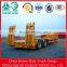 Heavy Duty Truck Howo 30 ton Low Flatbed Semi Trailer Low Bed Truck Trailer Trucks And Trailers