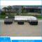synthetic elegant rattan furniture sectional outdoor garden wicker sofa (2036)