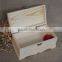 Natural antique pine wood jewelry storage box