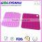 4 pcs Kitchen Heat Resistant Silicone Dish Pot Holder Trivet Mats
