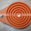 Newest promotional kitchen untensil tool silicone collapsible funnel