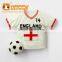 Polo shirt custom resin magnet for souvenir,soccer ball shirt 3D resin fridge magnets