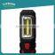 New design portable emergency magnetic led cob work light with hook