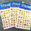 Hugs and Kisses Pack of 288 Waterproof Removable Emoji Stickers