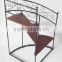 New Design 3 steps Metal Winding Staircase wrought iron plant stands