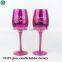 candlestick holders wholesale Handcrafted Votive Festive Glass goblet Candle Stand