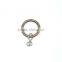 Steel Ring Loose Eyelet For Curtain Rod Inside Diameter 35mm Antique Brass Colour