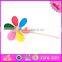 2016 top sale funny wooden baby windmill toy W01A090
