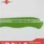 3 inch green handle ceramic paring knife with peeler