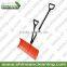 2015 fashionable long snow shovel with two handles/plastic snow shovel with two handles/plastic shovel spoon