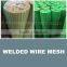 china anping factory high quality PVC Coating square welded Wire Mesh with green color