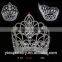 2015 New Design Big full Round Pageant pageant Kings Crown H172-150