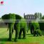 Artificial milan grass ornamental topiary animal shape for garden decoration