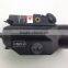 Erains TAC Optics Tactical Compact Pistol Weapon 225 Lumens Q5 LED Flashlight with 45 Degree 25 Lumens Red LED Light /Torch
