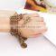 Belly dance tribal ethnic antique bracelet with coins
