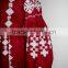 Boho Clothing Ukrainian Vyshyvanka Embroidery Designs Linen Dresses With Tassel Long Sleeve Maxi dresses HSD5766