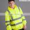 Fleece inner high visibility safety custom hoodie