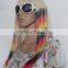 Fascinating Charming Halloween Synthetic Women Cosplay Party Long Straight Wig Full Hair Wigs