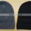 Fold up men cashmere hat for winter