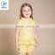 Fashion Puff Sleeve Girls Boutique Clothing Set Wholesale Children's Clothes