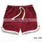 Top quality custom apparel cheap quick dry 100 cotton plain children sports shorts