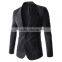 1 pc hot sale good quality 4 size for choice slim fit striped long sleeve V neck slim fit men blazer