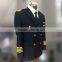 Juqian OEM custom mens airline pilot uniform for captain, Airline Hostess Uniform, Airport uniform