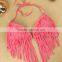 Polyester Bikini different size for choice & padded blue girls swimwear 59377