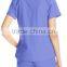 women's V-Neck scrub top with 3 pockets scrub suit
