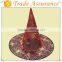 Custom Cheap Wholesale Witch Hat Colorful Women's Hat Halloween Witch Hat