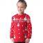 2017 wholesale brand snowmen knitted pattern ugly christmas sweater for kids