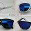 hot sale UV400 CE FDA custom logo promotion sunglasses frog black frame mirror lenses sunglasses DLC9003